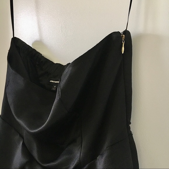 Express strapless bubble dress - Picture 4 of 5